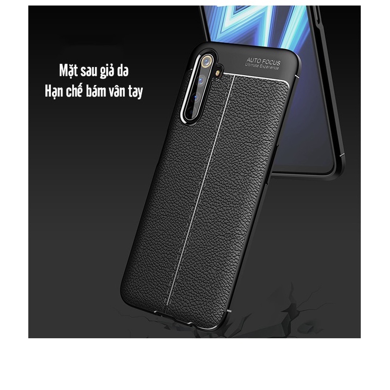 Ốp lưng realme 6 / realme 7 / realme 7 pro da nhám , lưng tản nhiệt cao cấp chính hãng auto