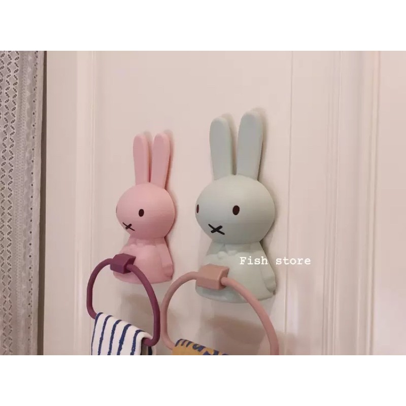 Kệ treo khăn tắm, khăn mặt hình thỏ cute | BigBuy360 - bigbuy360.vn