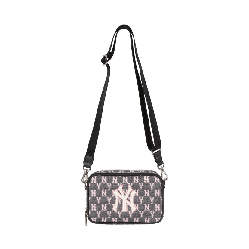 Túi MLB Auth FREESHIP MLB Monogram Jacquard Mini Cross Bag New York Yankees Chính Hãng - Túi Đeo Chéo - Simple Sneaker