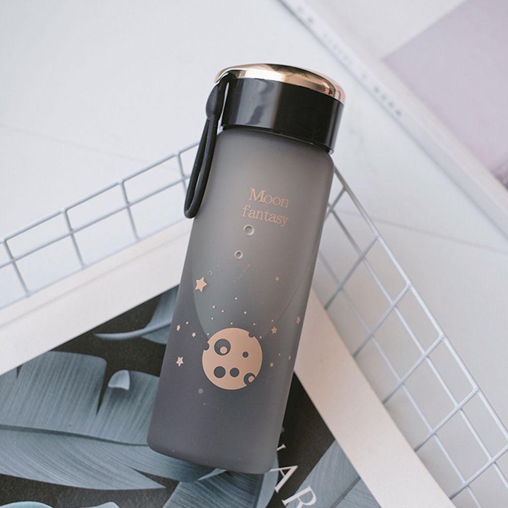 Bình Nhựa Đựng Nước 400ml Chống Rò Rỉ Màu Mờ Đơn Giản Thời Trang