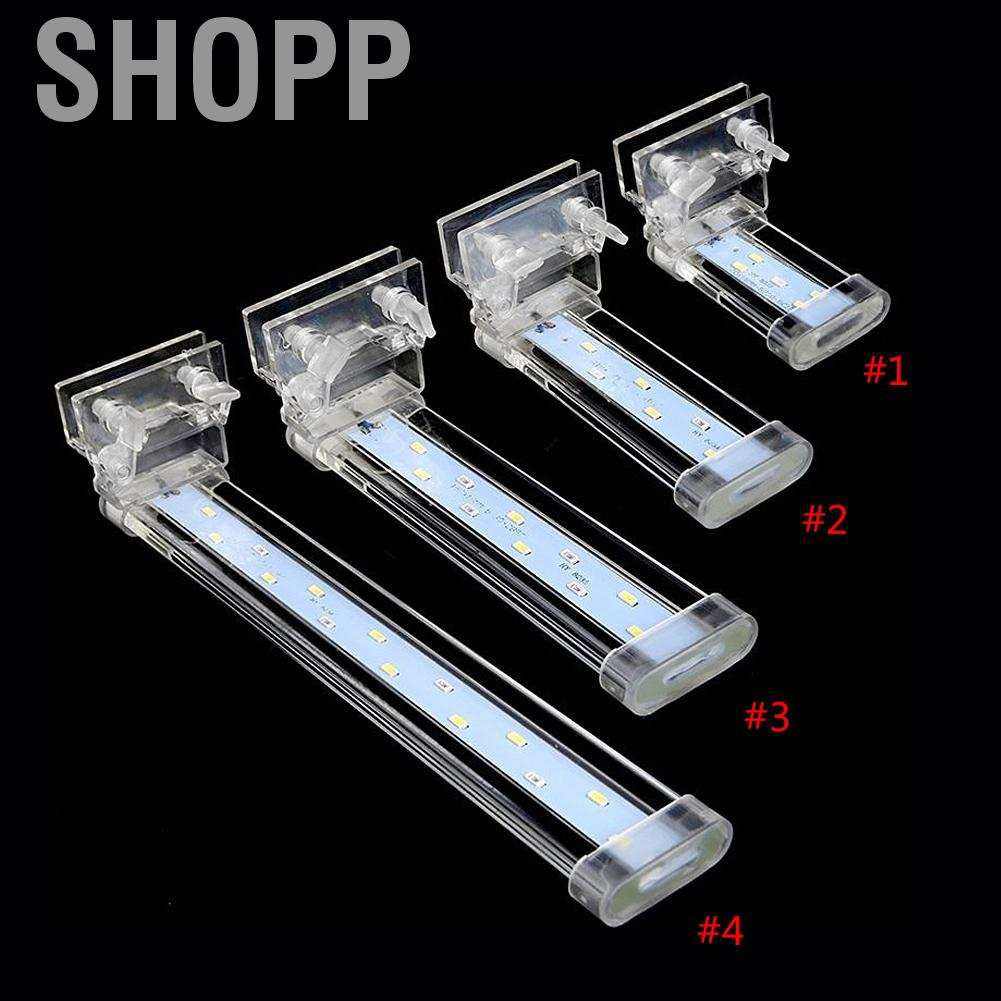 SHOPP 4Types Aquarium Fish Tank LED Clip Light Plant Grow Lamp Lighting