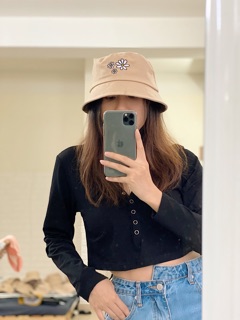 NÓN BUCKET DAISY, Nón bèo, nón có vành