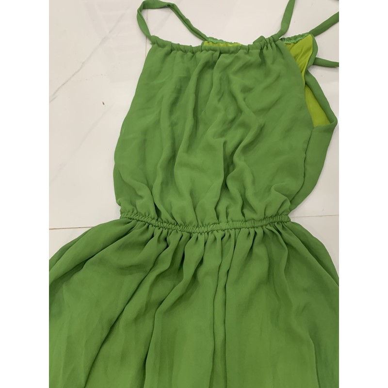 Thanh lý đầm maxi màu xanh