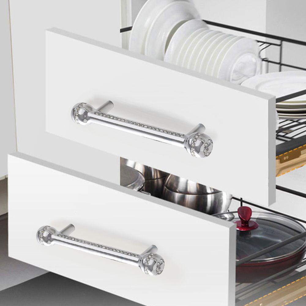 KUNHEV Tay Nắm Cửa Hoa Mẫu Đơn.Tay Nắm Cửa Tủ Bếp Bằng Hợp Kim Kẽm Cao Cấp