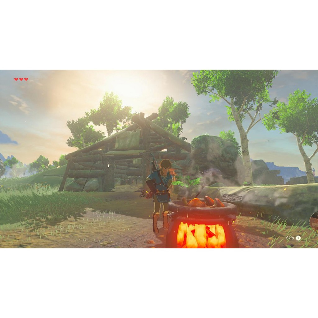 Băng Game Switch The Legend of Zelda: Breath of the Wild Hệ US