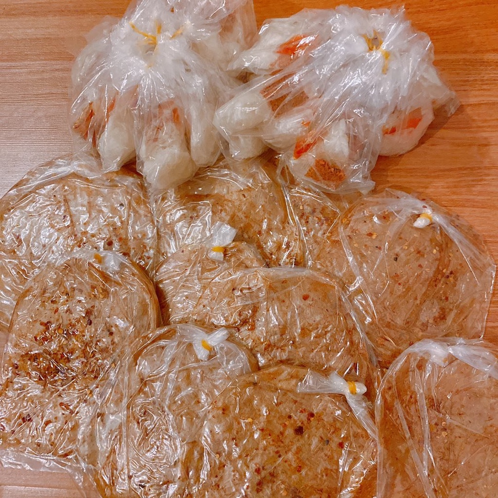 BÁNH TRÁNG XÌ KE PHƠI SƯƠNG TÂY NINH MUỐI NHUYỄN HunHun đồ ăn vặt Sài Gòn Ngon Rẻ