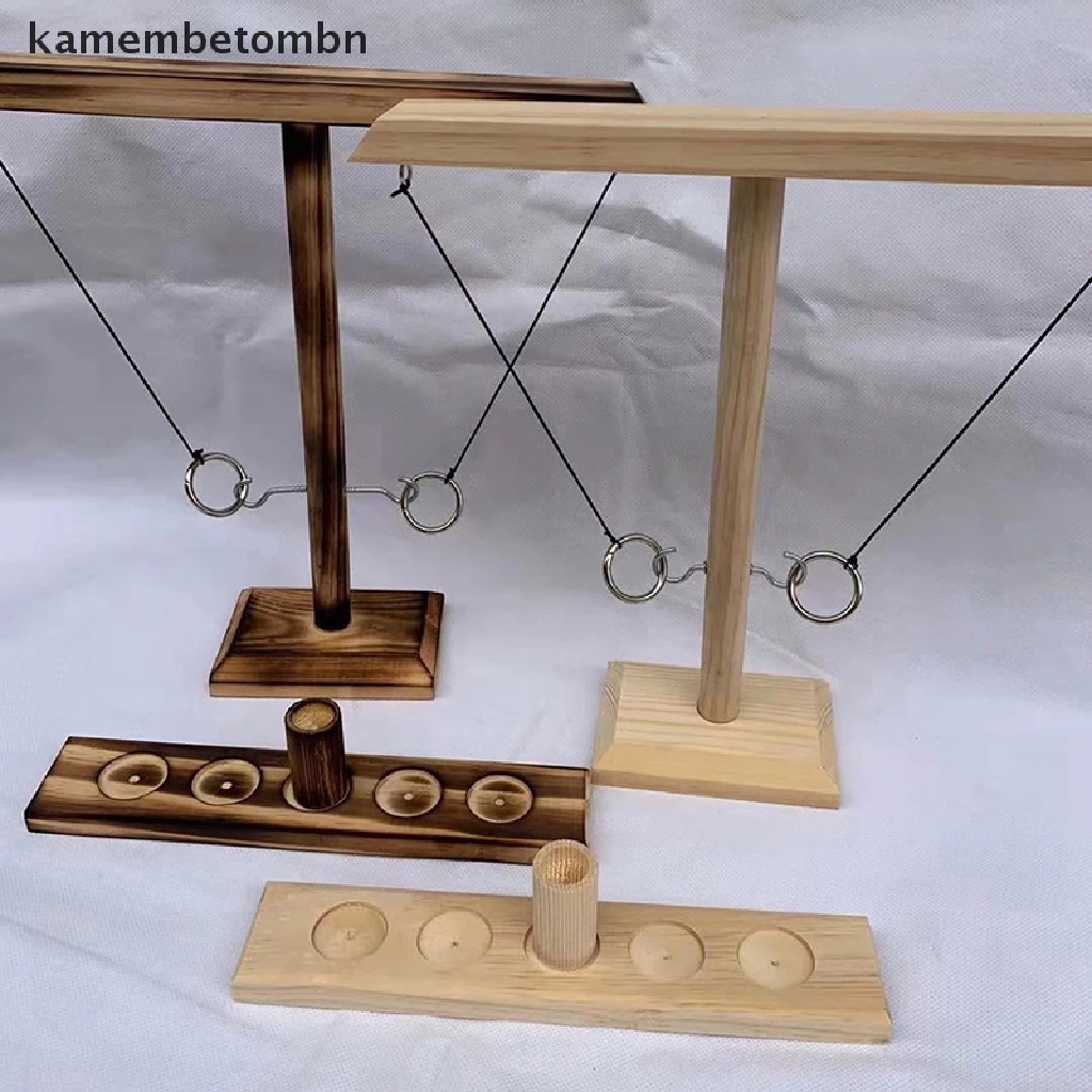 [kamembetombn] Hook and Ring Toss Battle Game Table Top Ring Toss For Adults Drinking Game [kamembetombn]