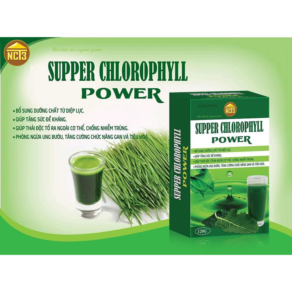 Bột diệp lục Supper Chlorophyll Power