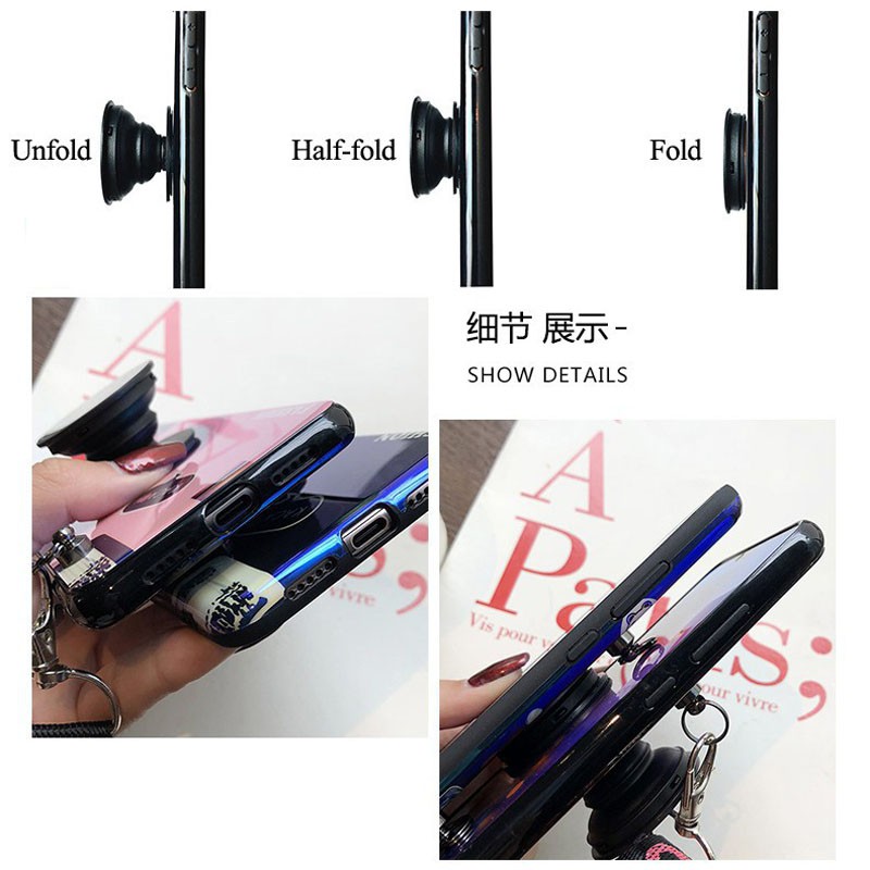 Ốp điện thoại hình máy ảnh kèm dây đeo dài cho Samsung J4 Plus A50 A70 A10 A20 A30 A10S A20S A50 M10 M20 M30 | BigBuy360 - bigbuy360.vn