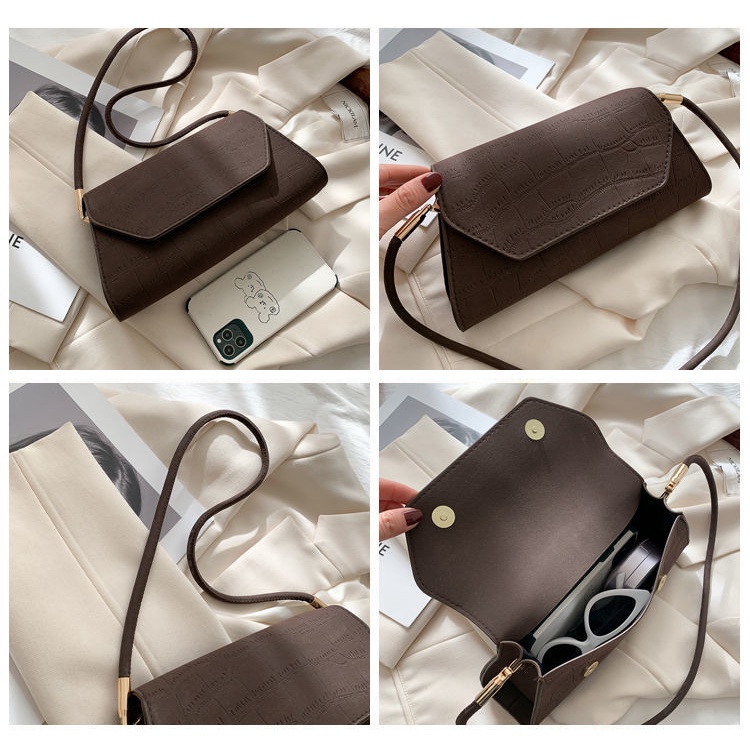 Túi đeo kẹp nách thời trang kiểu Pháp cho nữ