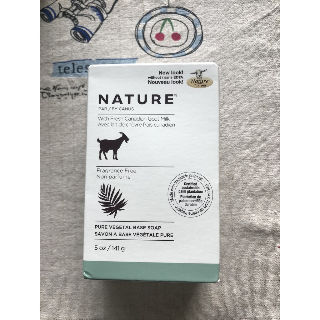 XÀ PHÒNG SỮA DÊ TƯƠI NATURE 141gr