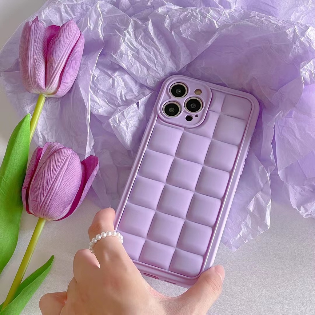 Ốp Điện Thoại imd Họa Tiết Vuông 3d Cho iphone 15promax 15pro 14 pro max 14 plus 14 13 pro max 12 pro max 11 pro max xs max xr x xs