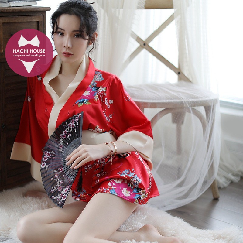 Bộ đồ ngủ kimono cosplay thiếu nữ Nhật Bản cổ trang 57