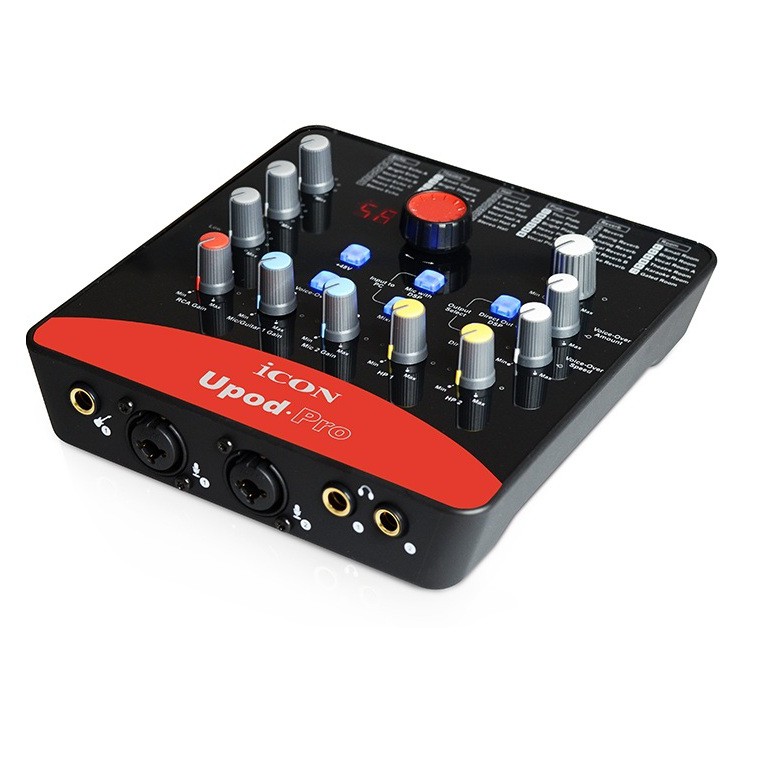 [Sỉ lẻ một giá] Sound Card Thu Âm Icon Upod Pro - 72 hiệu ứng Effect hát livestream hay nhất