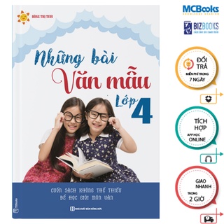 Sách - những bài văn mẫu lớp 4 mcbooks