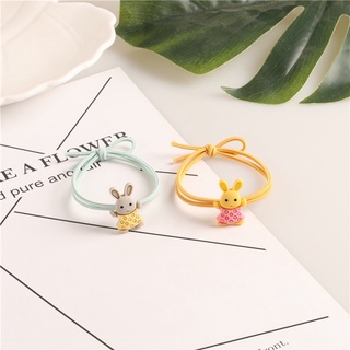 Set 10 Dây buộc tóc thỏ đầm dễ thương
