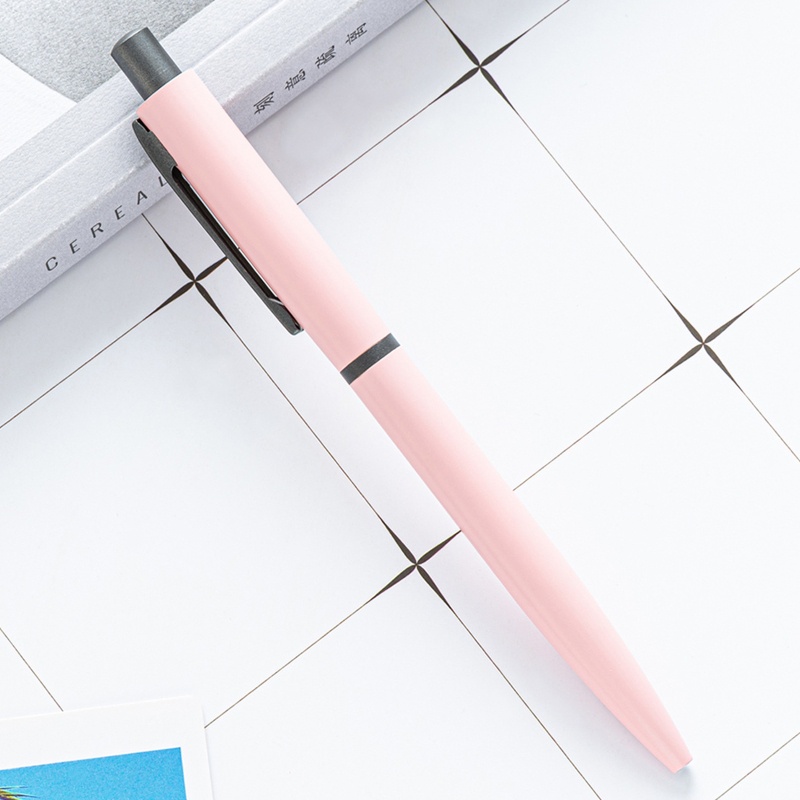 Bút Bi Mực Đen Ngòi 1.0 Chống Trượt Có Thể Thu Gọn Tiện Dụng