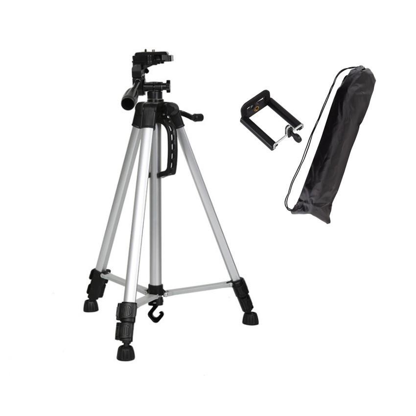 Chân Đỡ Máy Ảnh Giá Đỡ Điện Thoại Tripod 3366 3 Chân Cao 1.5m Chắc Chắn Phụ Kiện 1995 Sờ To Re | BigBuy360 - bigbuy360.vn