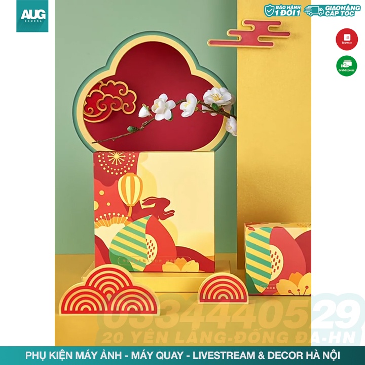 Set Decor Chụp Ảnh Phong Cách Châu Á, Trung Quốc, Nhật bản...PVC Chống nước, chống nhăn, Đạo cụ chụp ảnh - AUG Camera