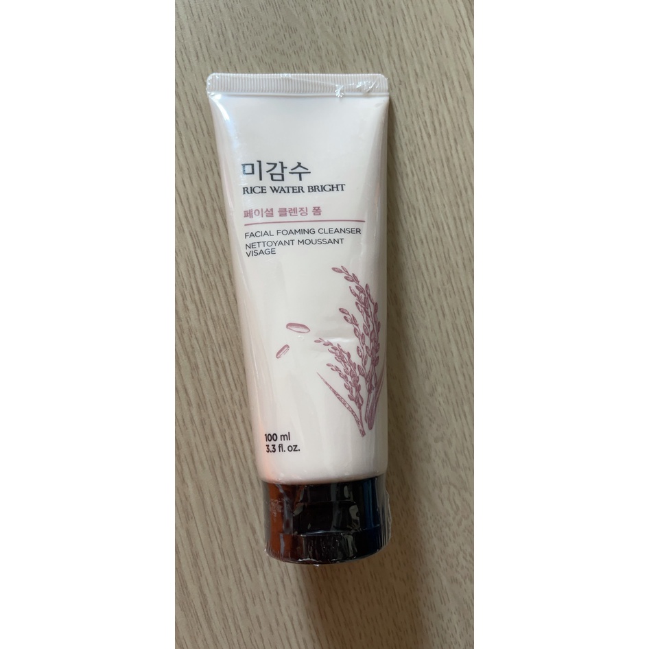 Sữa Rửa Mặt Làm Sáng Da Thefaceshop Rice Water Bright Cleansing Foam 100ml