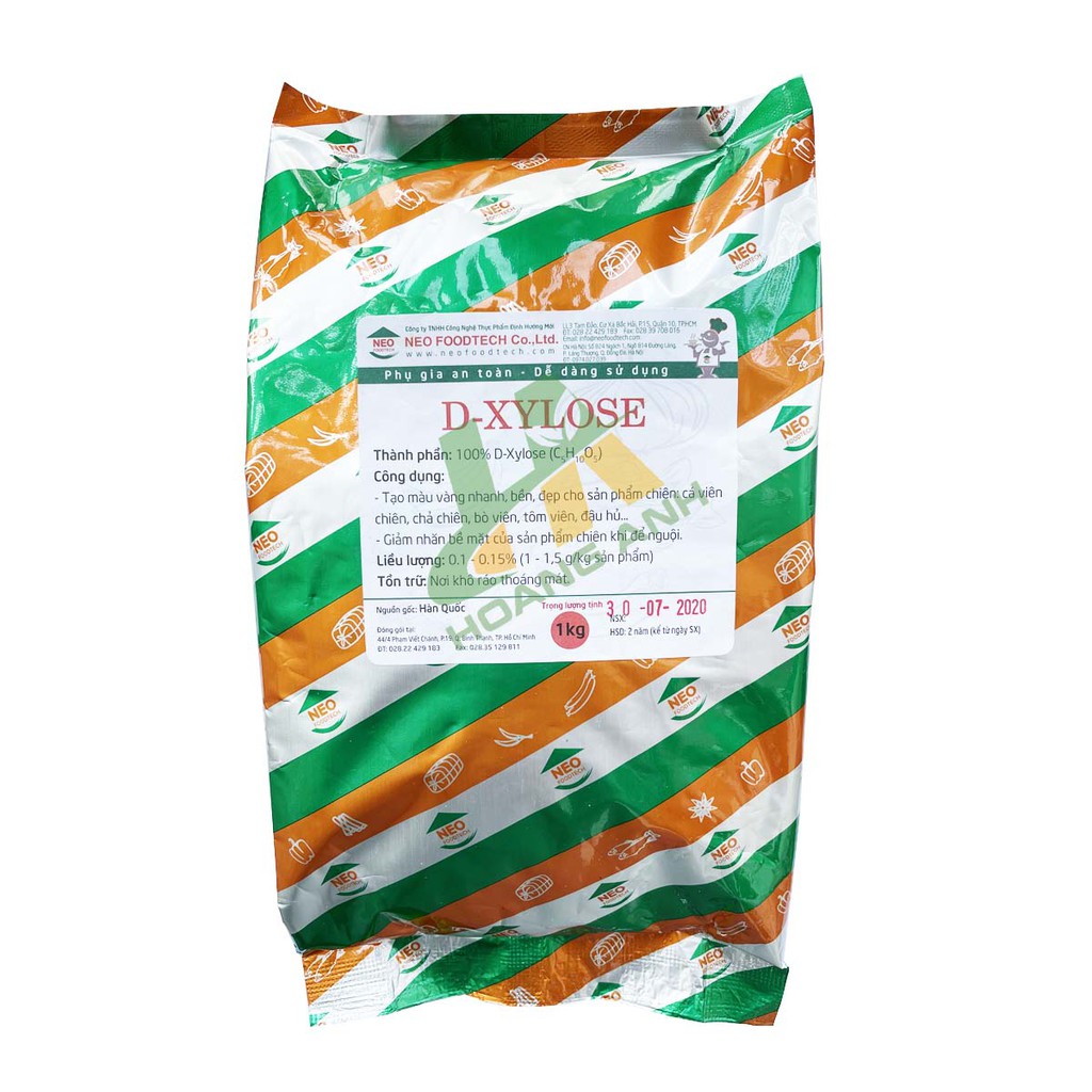 Phụ gia tạo màu vàng chả chiên D-XYLOSE