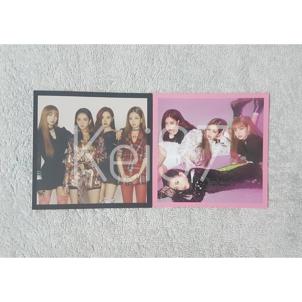 PHOTOCARD SQUARE UP BLACKPINK