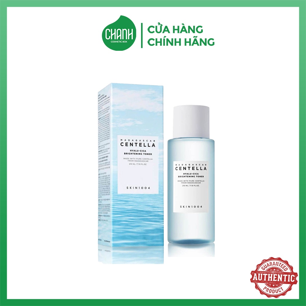 Nước Hoa Hồng Skin1004 Madagascar Centella Hyalu-Cica Brightening Toner Dưỡng Ẩm &amp; Sáng Da 210ml