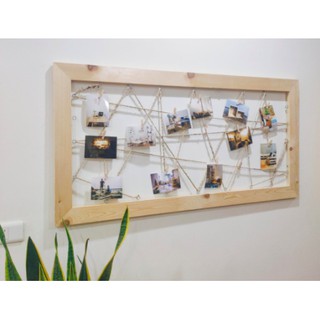 Khung treo ảnh gỗ thông/ Decor trang trí nhà cửa