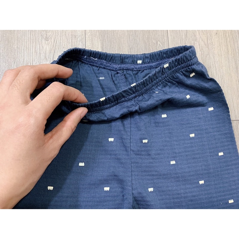 Bộ cotton giấy The Minou xuất Hàn dư xịn cho bé tra/ bé gái