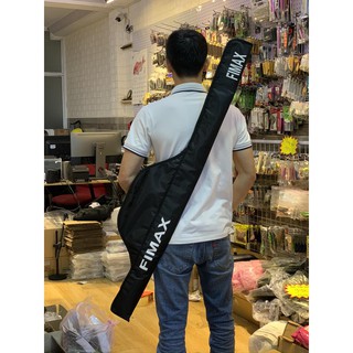 [Xả Hàng]Túi Đựng Cần Câu Cá Fimax màu đen size 1m25 và 1m50 - Bao Đựng Cần Câu Cá Đa Năng Bảo Hành 12 Tháng