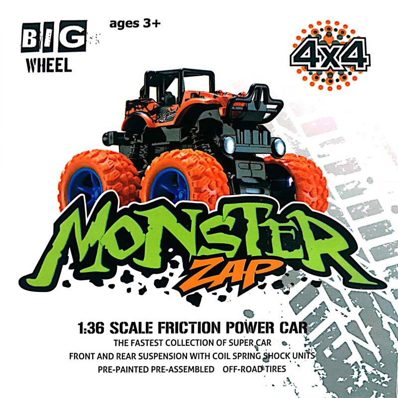 Đồ Chơi Xe Trớn Địa Hình Monster Jam