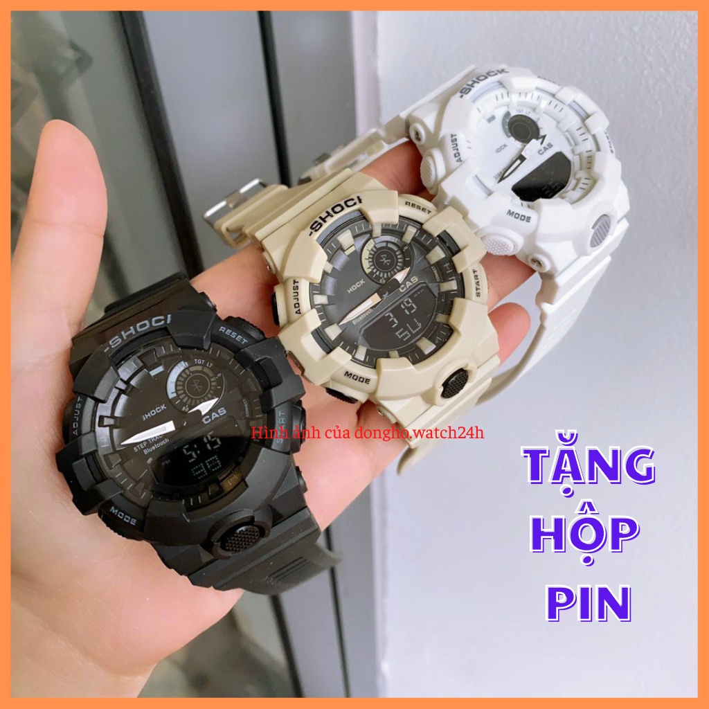 Đồng hồ điện tử nam nữ , đồng hồ thể thao G.SH0C GBA.800 , chức năng kim và điện tử cao cấp