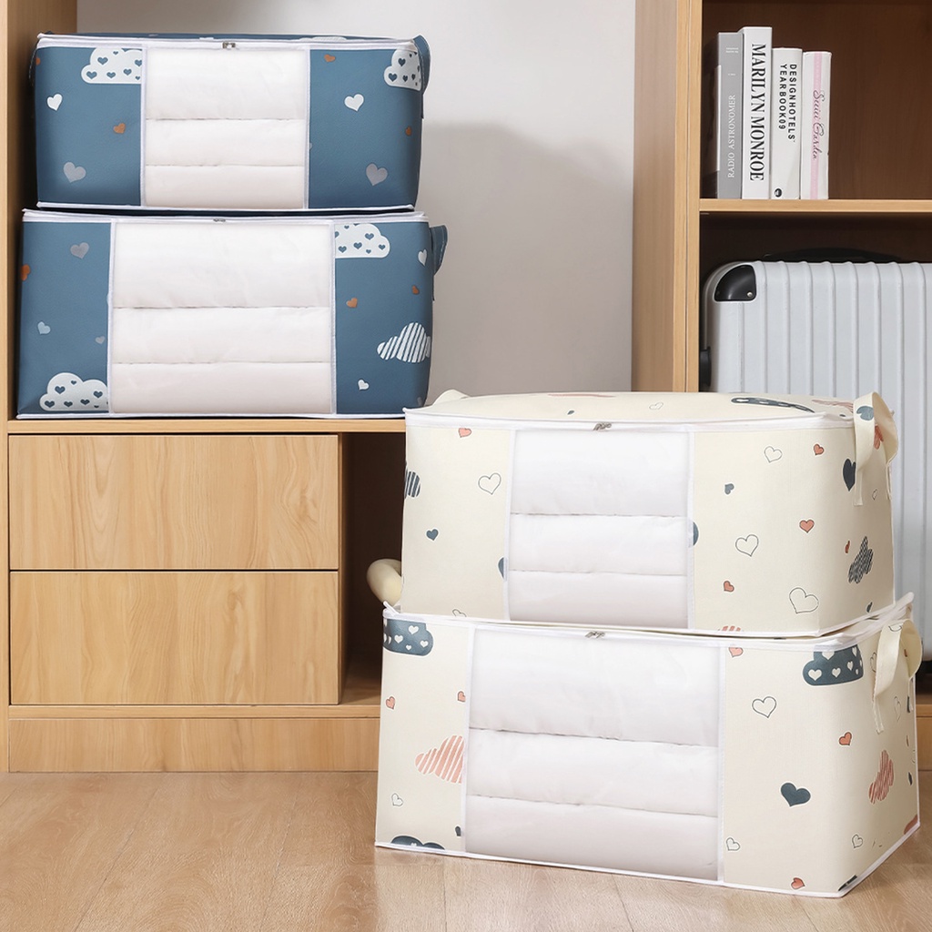 Túi đựng quần áo Cicico A206 túi đựng chăn màn 2 size 60cm và 50cm