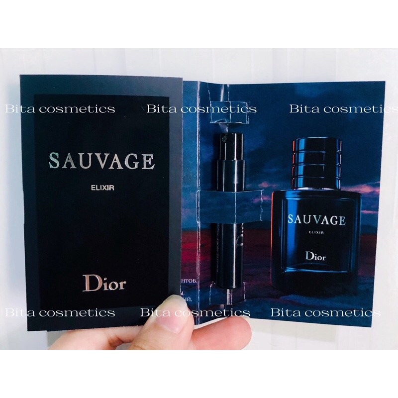 Vial/ Mẫu thử nước hoa Dior Sauvage Elixir (dòng hiếm)