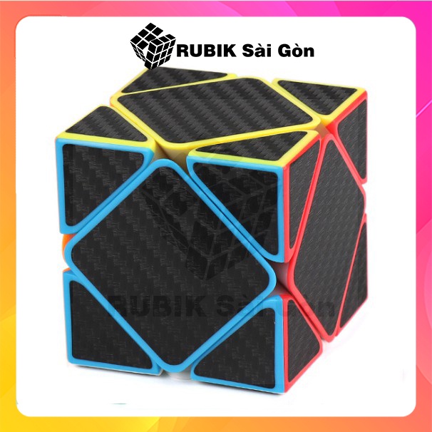 Rubik Biến Thể Carbon Fiber 2x2 3x3 4x4 5x5 Rubic Skewb Megaminx Square 1 Pyraminx SQ1 Tam Giác Đẹp Khó Giá Rẻ Nhất