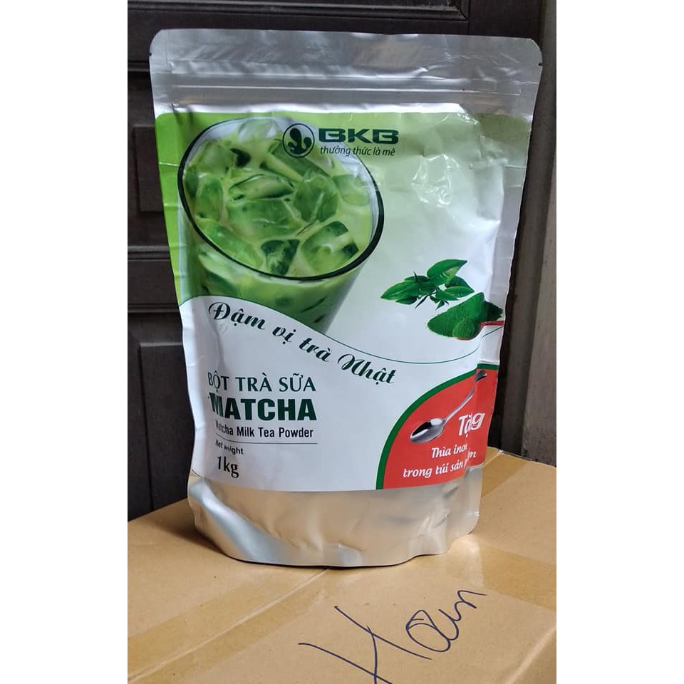 Bột Trà Sữa Matcha 🍷PHA SẴN 🍷 1kg,bột pha sẵn,uống liền , uống nóng hoặc uống lạnh