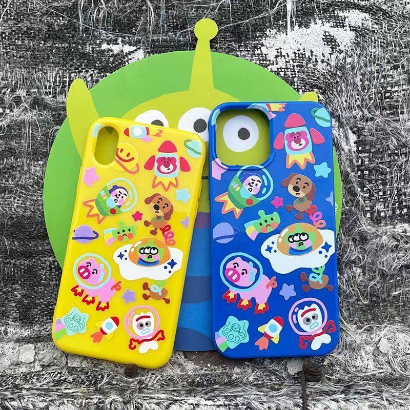 Cute Cartoon Kirby 14Promax Apple 13 Phone Case Iphone12 for 11 Soft XR Yellow 8P sHbs