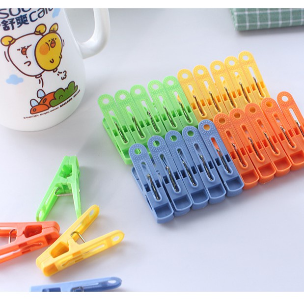 [ DÀY DẶN - TIỆN ÍCH ] Set 20 Kẹp Nhựa Phơi Đồ Tiện Lợi giá hạt rẻ