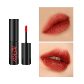 Son kem Lì Merzy V6 Vỏ Đen Chất Son Lì Và Tint Màu Đỏ Gạch