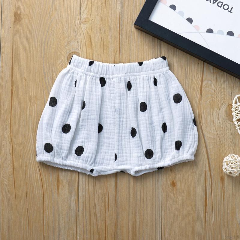 Quần Short Cotton Lưng Thun Cho Bé 0-3 Tuổi