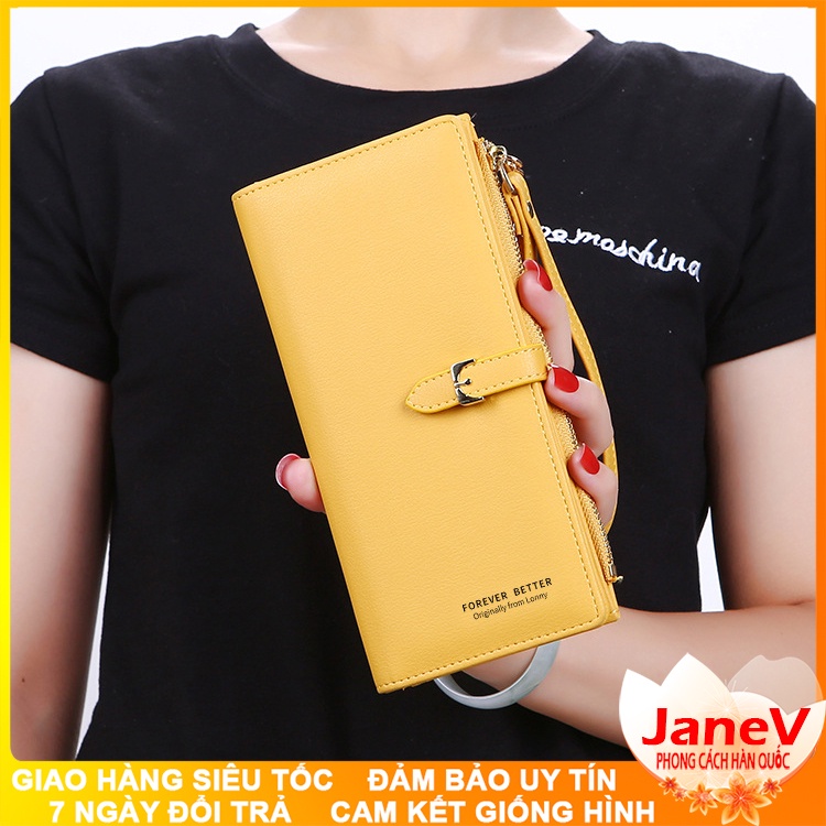 Ví Nữ Dài Cầm Tay Cao Cấp Sang Trọng Phong Cách Hàn Quốc TVNN321