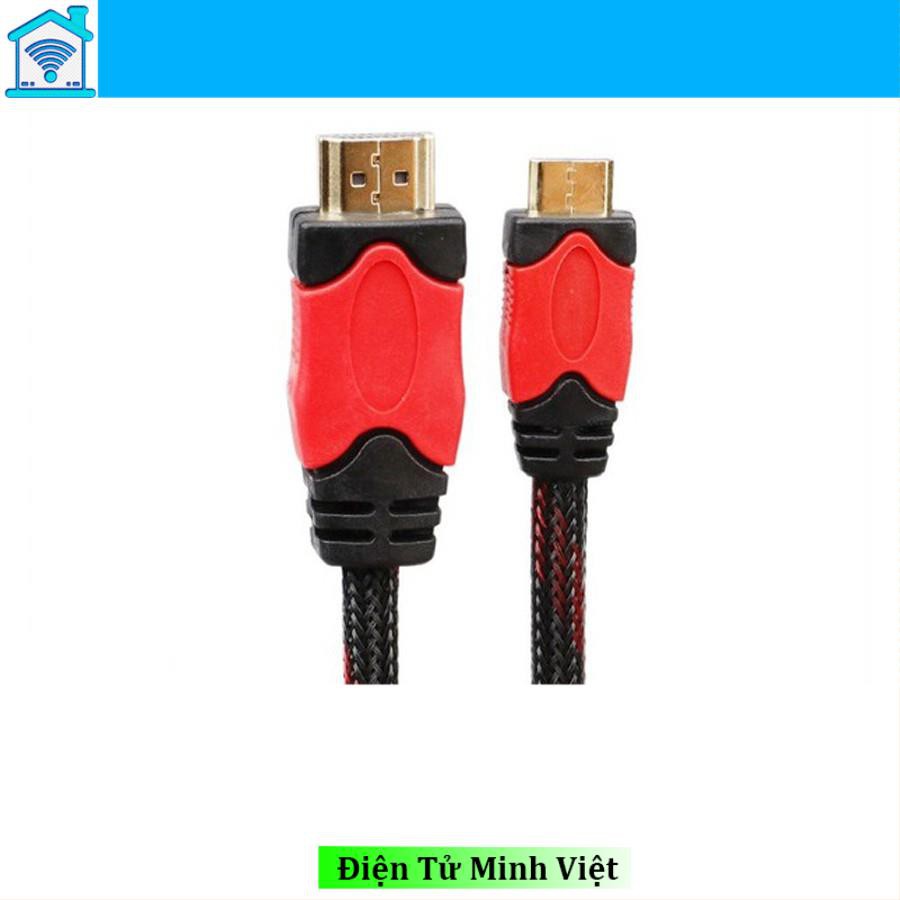 Cáp Chuyển Đổi Mini HDMI Sang HDMI 1,5m