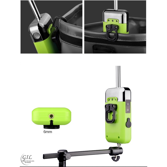 Máy bơm nước rửa tay câu cá - máy bơm câu cá 3 in 1 rửa tay tao oxy