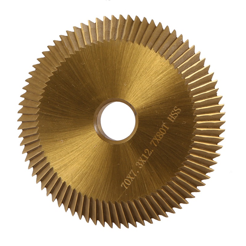 1 Lưỡi Cưa Máy Mạ Titan 70X7.3X12.7Mm 80T Hss