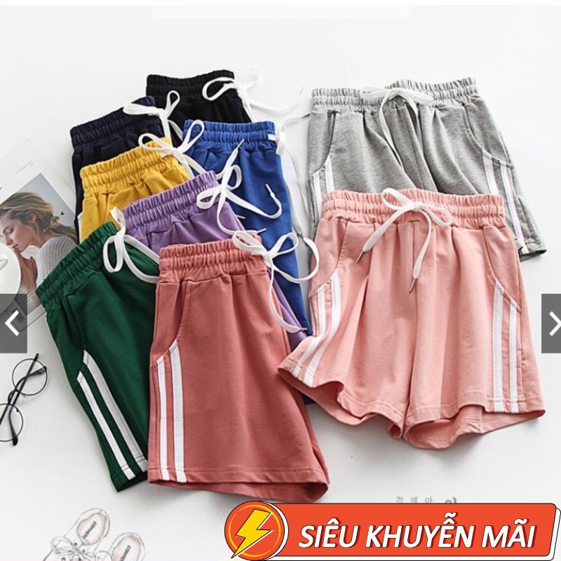 Quần Short, Quần Đùi Nữ Thun Co Dãn Mặc Nhà Cực Thoải Mái QL453