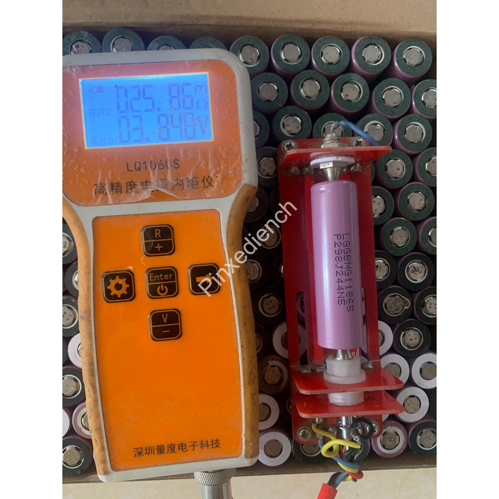 Cell pin LG MG1 18650 Dung lượng 2900mah- Xả 10A bóc khối