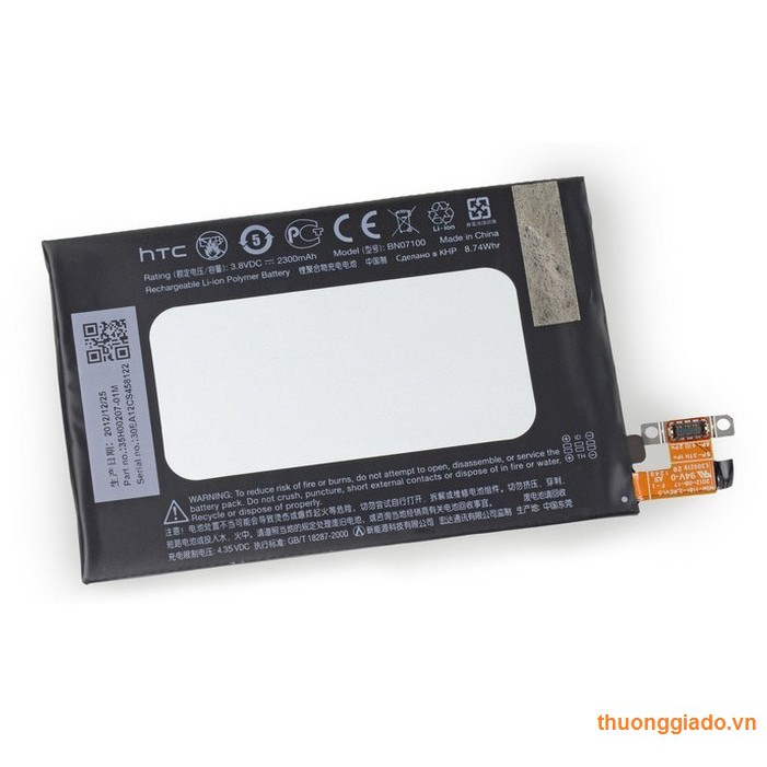 Pin HTC One (M7), HTC 802T Battery BN07100 Chính Hãng