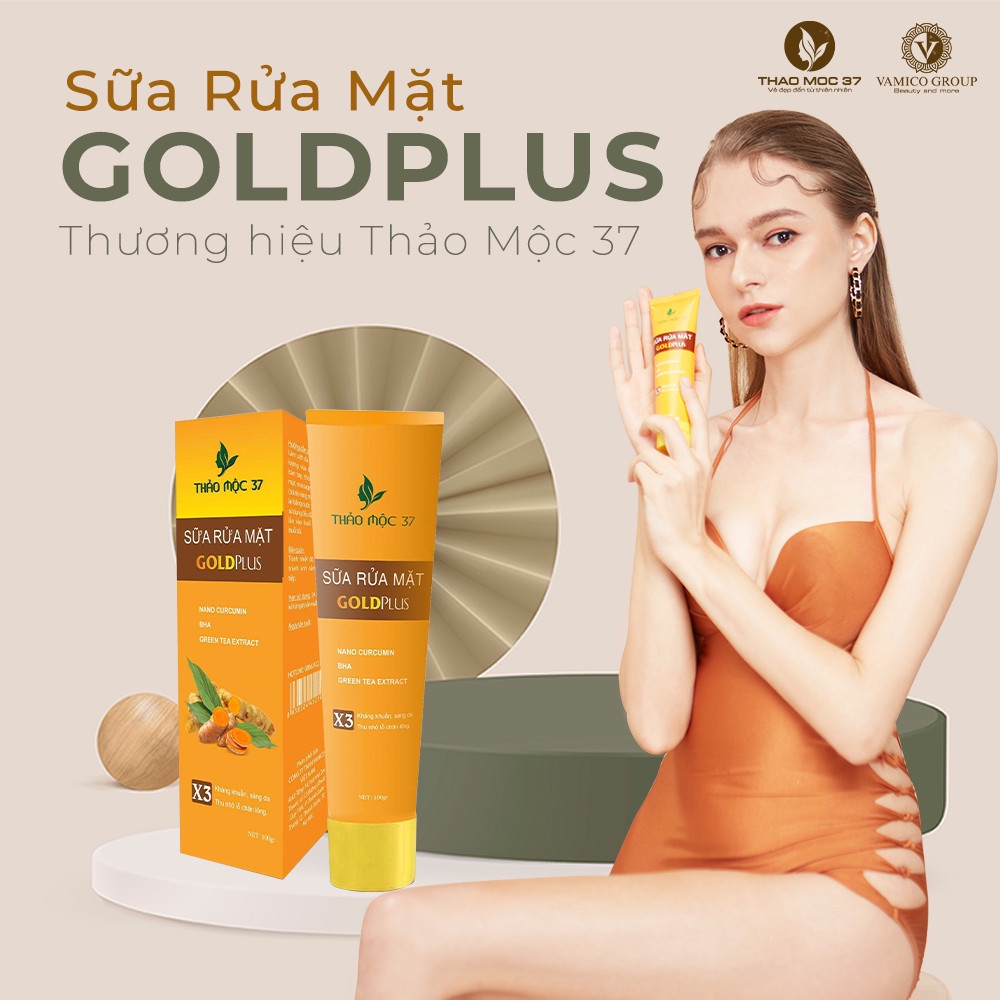 Sữa Rửa Mặt GoldPlus Thảo Mộc 37 Chính Hãng | BigBuy360 - bigbuy360.vn