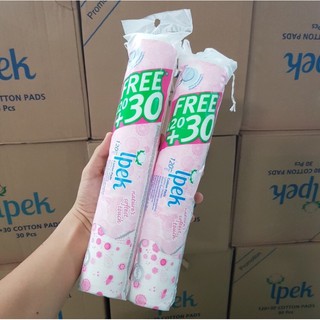 Bông Tẩy Trang Ipek (130 miếng)
