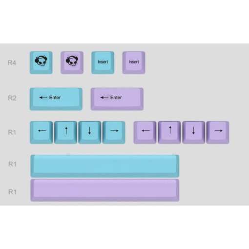 Bàn phím cơ không dây Akko 3084 Silent (Gateron switch)– Bluetooth 5.0 – Led trắng